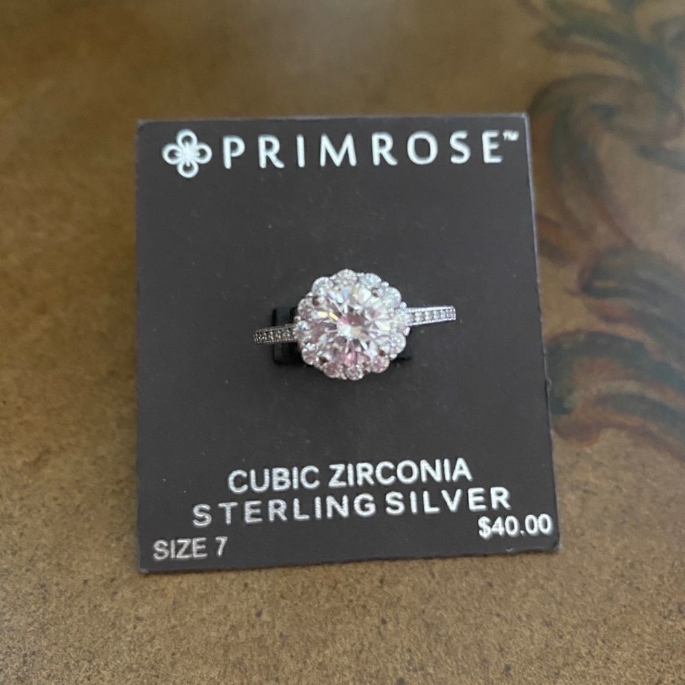 (NWT) Primrose brand cubic zirconia ring